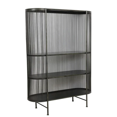 Afbeelding van Light &amp; Living Kast YINTHE 119x40x161cm Zwart