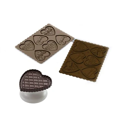 Afbeelding van Silikomart 22.166.77.0165 CKC06 bakset Slim Bruin, eenheidsmaat
