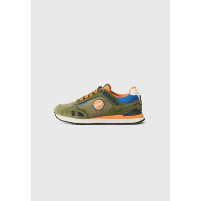 Afbeelding van Colmar Originals Travis Sport Sneakers laag, Heren, Maat: 41, Military green/orange/blue Schoenen