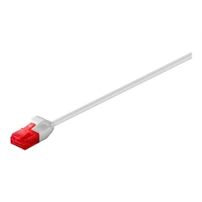 Image de goobay Câble réseau RJ 45 (M) pour 3 m UTP CAT 6 sans crochet gris