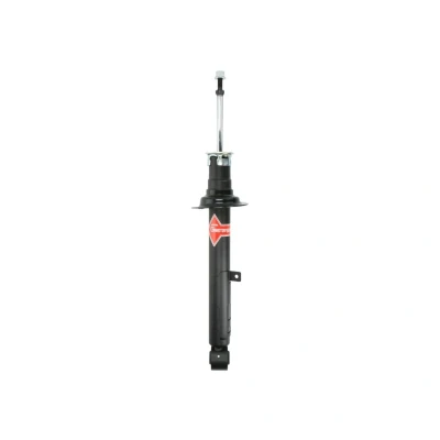 Afbeelding van KYB Gas A Just 551107 Schokdemper Vooras links Gasdruk Enkelpijp Demper met aanslagveer Pen bovenaan, Oog onderaan LEXUS: GS III