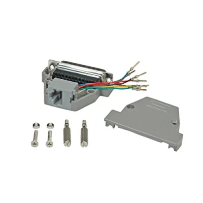 Afbeelding van Roline D sub adapter stekker 25 polig RJ45 bus 1 stuk(s)