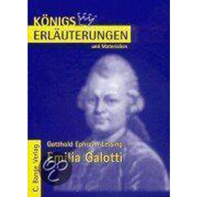 Afbeelding van Emilia Galotti. Erläuterungen und Materialien