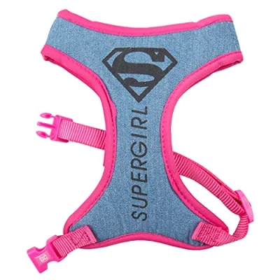 Afbeelding van SUPERGIRL Honden Tuigje HondenHarnas M/L (Lengte 60 95cm Breedte 4.8cm)