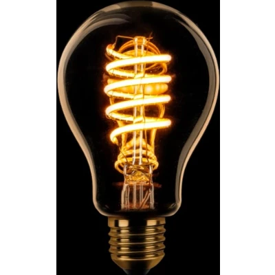 Afbeelding van ETH Standaardlamp Filament spiraal LED 4w E27 240v 2200k dimbaar goud