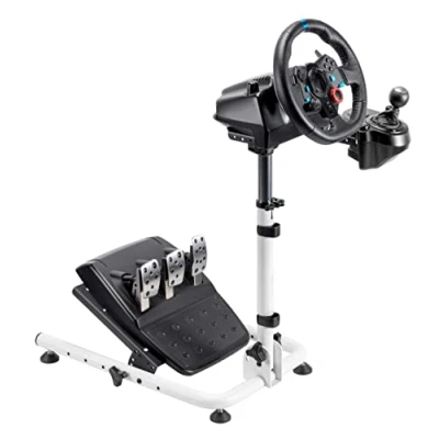 Afbeelding van Wheel stand racestuur standaard houder race cockpit logitech thrustmaster fanatec
