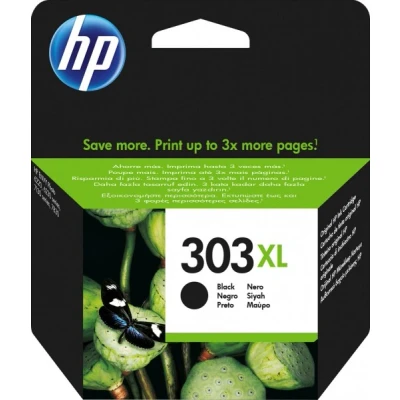 Afbeelding van HP inktcartridge 303XL, 600 pagina&#039;s, OEM T6N04AE, zwart