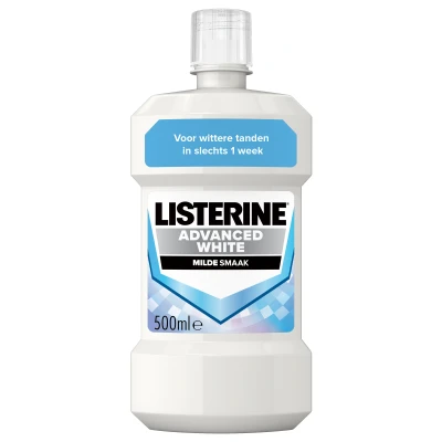 Afbeelding van Listerine Advanced White Mondspoeling 500ML