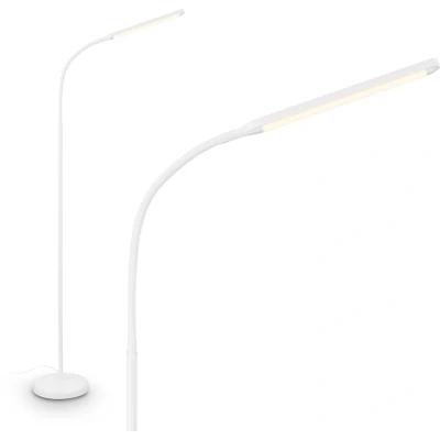Afbeelding van Briloner MURA Vloerlamp 1660016 Oneindig dimbaar Aanraakfunctie Draaibaar Geheugenfunctie Lichtkleur warm Wit Ø21 x 170 cm