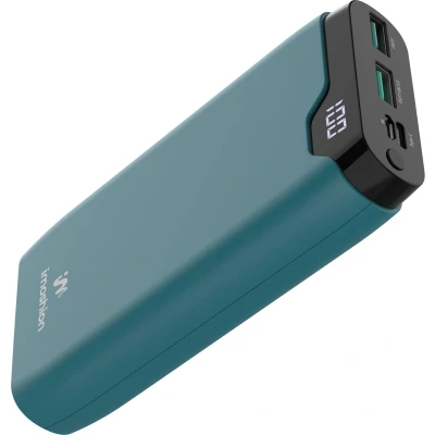 Afbeelding van imoshion Powerbank 20.000 mAh Quick Charge en Power Delivery Petrol Green