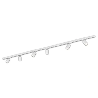 Afbeelding van RAIL 230 V railsystem, wit, 6 spots, lengte 2,25 m