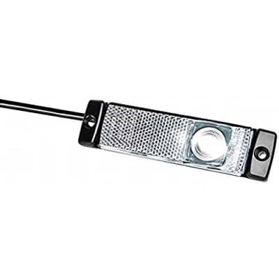Afbeelding van Positiel led 24V wit 0,45m kabel AMP 2PG 008 645 831