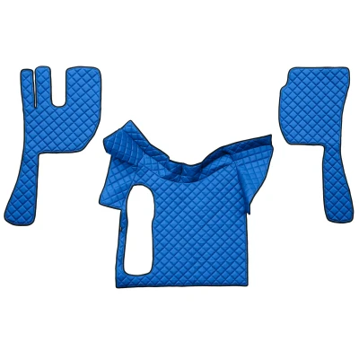Afbeelding van F CORE FL13 BLUE Vloermatset Kunstleer Voor 3 Blauw