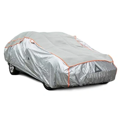 Afbeelding van Navaris universele autohoes maat XL Weerbestendige autobescherming tegen hagel, regen, water en stof 570 x 203 119 cm In zomer winter