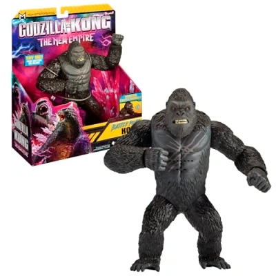 Afbeelding van MonsterVerse Godzilla x Kong, 18 cm beweegbaar figuur, met geluiden en kaakbeweging, voor kinderen vanaf 4 jaar, MN3053