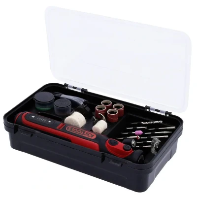 Afbeelding van KS Tools, Multifunctioneel elektrisch gereedschap, eMONSTER multifunctionele gereedschapsset op batterijen met 50 accessoires