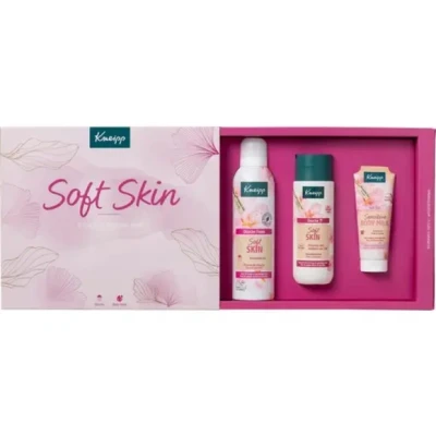 Afbeelding van Kneipp Soft Skin Collection Luxe Geschenkset Cadeau Giftset Vegan Inhoud: Douche foam 200 ml + Douchegel Body lotion 75