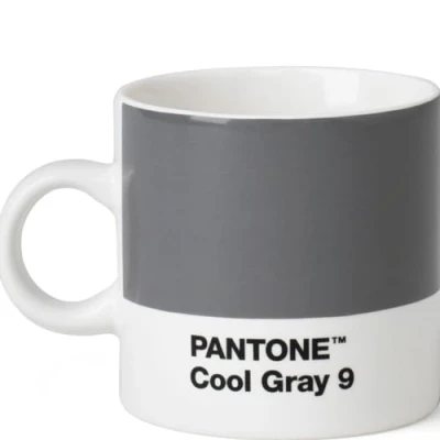 Afbeelding van Pantone Universe Espressobeker Bone China 120 ml Cool Gray 9 C