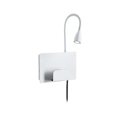 Afbeelding van Paulmann Halina 71100 Wandlamp 2.4 W LED Wit (mat)