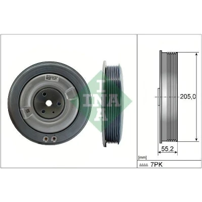 Afbeelding van INA 544 0506 10 Krukaspoelie 205,00