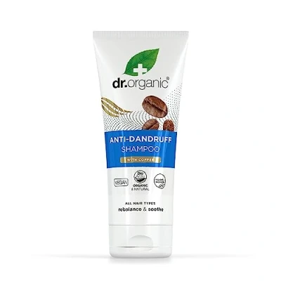 Afbeelding van Dr. Organic Coffee Shampoo Anti Roos 200ml