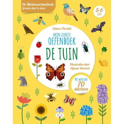 Afbeelding van Uitgeverij rebo mijn leukste oefenboek de tuin