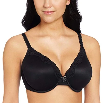 Afbeelding van Maidenform Beha effen microvezel dames, zwart (Bk W/Bdb)