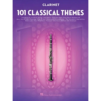 Afbeelding van 101 Classical Themes for Clarinet