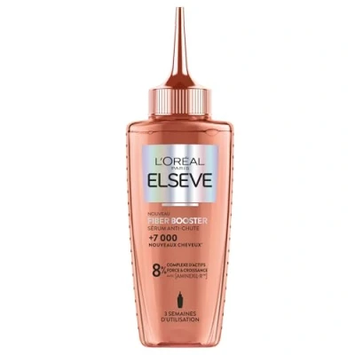 Image de L’Oréal Paris Fiber Booster Sérum Anti Chute Pour Cheveux Clairsemés en Manque de Croissance Stimule la Pousse Augmente Densité Capillaire Hommes et Femmes Enrichi Aminexil R
