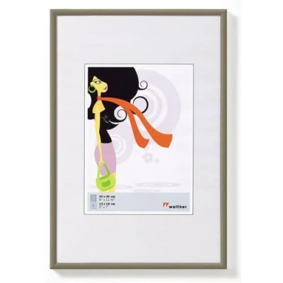 Image de cadre photo walther design acier 21 x 29,7 cm (DIN A4) Nouveau en plastique Lifestyle KV130D