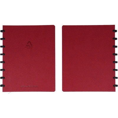 Afbeelding van Schrift Adoc Business A5 lijn 144blz 90gr rood