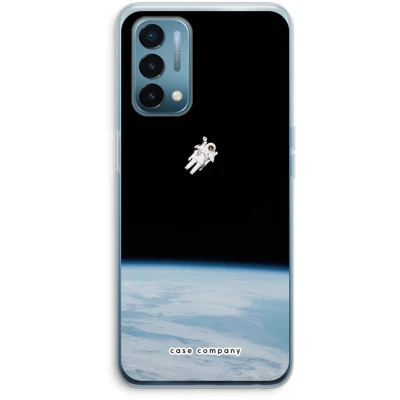 Afbeelding van Case Company® hoesje geschikt voor OnePlus Nord N200 5G Alone in Space Soft Cover Telefoonhoesje Bescherming aan alle Kanten en Schermrand