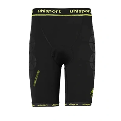 Afbeelding van Uhlsport Bionikframe Unpadded Shorts Heren Zwart / Fluogeel Maat: L