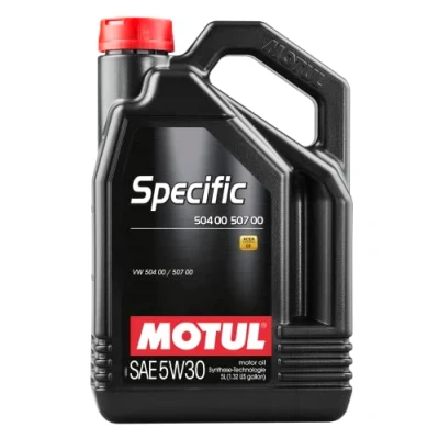 Afbeelding van Motul Specific 504 00 507 5W 30 5L Motorolie 107368 VOLKSWAGEN: Golf 7, 5, Polo IV Hatchback, BMW: 3 Saloon, Touring, 1 Hatchback