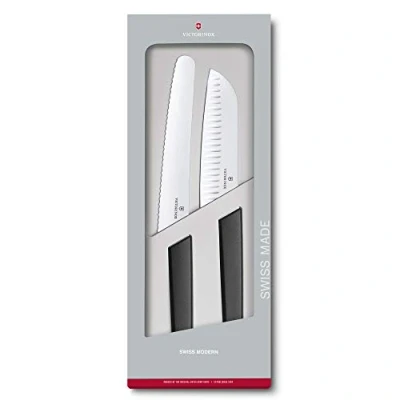 Afbeelding van Victorinox Swiss Modern messenset 2 delig Zwart