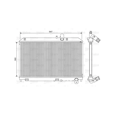 Afbeelding van Valeo Radiateur 701561