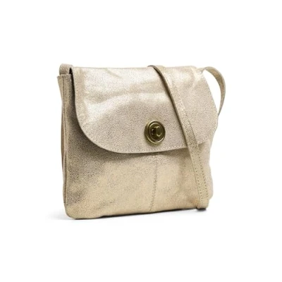 Afbeelding van PIECES Pctotally Large Leather Party Bag Noos Schoudertas voor dames, Goud