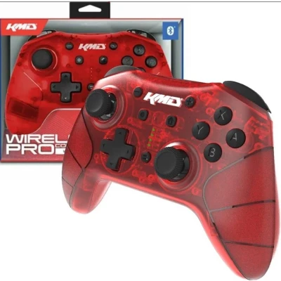 Afbeelding van KMD Geschikt voor Nintendo Switch Pro Wireless Controller Red