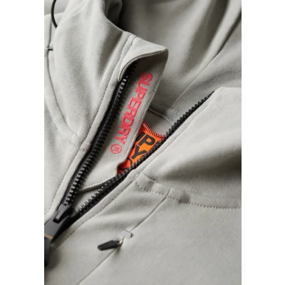 Afbeelding van Superdry TECH LOGO Loose FIT Hoodie Sweater met rits, Heren, Maat: XL, Slate iron