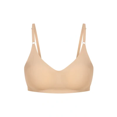 Afbeelding van Smilodox Sportbh MIT Leichter STÜTZKRAFT met light support, Dames, Maat: XS, Beige