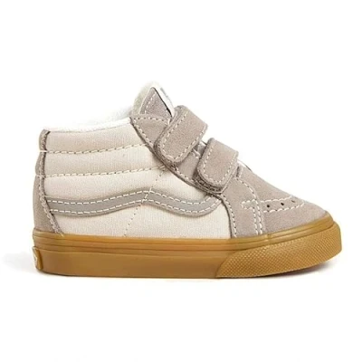 Afbeelding van Vans SK8 Mid Klittenband Hoog Beige Maat 19
