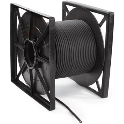Afbeelding van Luidsprekerkabel op rol HQ Power 100 meter (2.50 mm², Zwart)