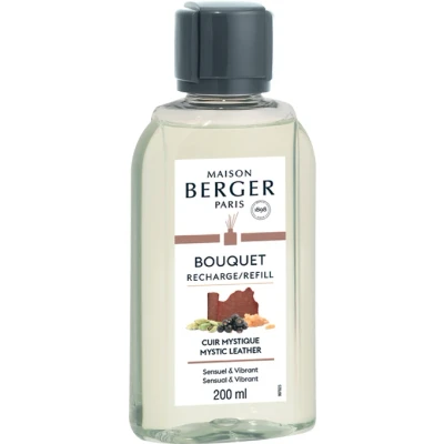 Afbeelding van Maison Berger Navulling Parfumverspreider Mystic Leather 200 ml