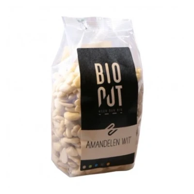 Afbeelding van BioNut Biologische Amandelen Wit 500GR