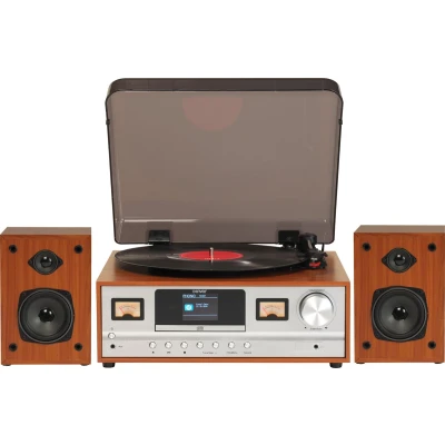 Afbeelding van Denver MRD 52LIGHTWOOD Platenspeler Direct drive Lichtbruin