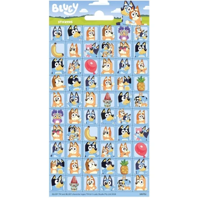 Afbeelding van Stickervel Bluey Mini