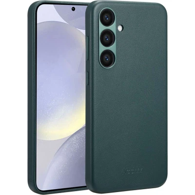 Afbeelding van Accezz MagSafe Leather Backcover voor de Samsung Galaxy S24 Plus Cedar Green