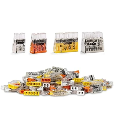 Afbeelding van Wago Set van 140 aansluitklemmen Compact 2273 202 203 205 208