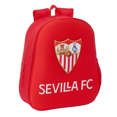 Afbeelding van 3D Kinderrugzak Sevilla Fútbol Club Rood 27 x 33 10 cm