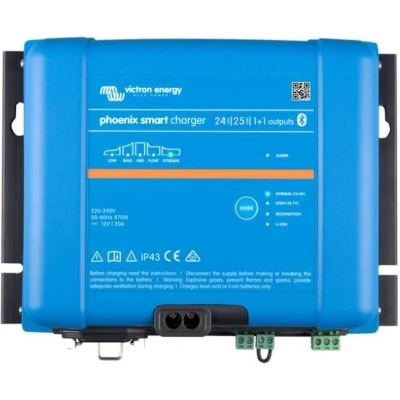 Afbeelding van Phoenix smart ip43 charger 24/25 (1+1) 120 240v